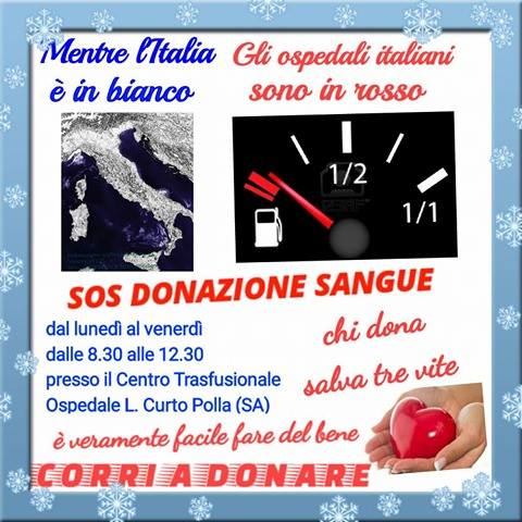 corri a donare gennaio 2017