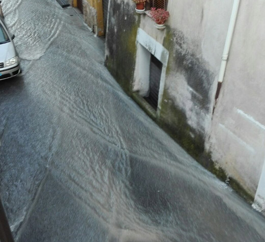 guasto rete idrica sala consilina evidenza