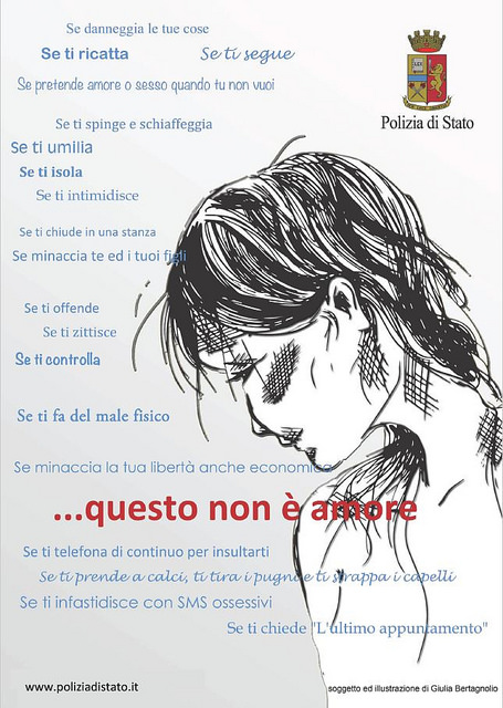 A San Valentino la Polizia di Stato è vicina alle donne con la Campagna “…questo non è amore”