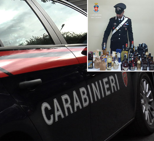 sequestro generi alimentari evidenza
