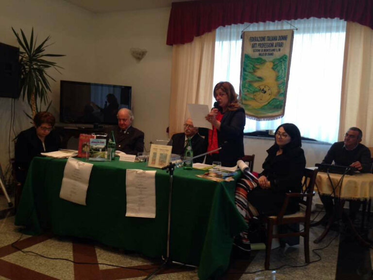 Montesano: la locale sezione della Fidapa celebra il poeta Mario Senatore