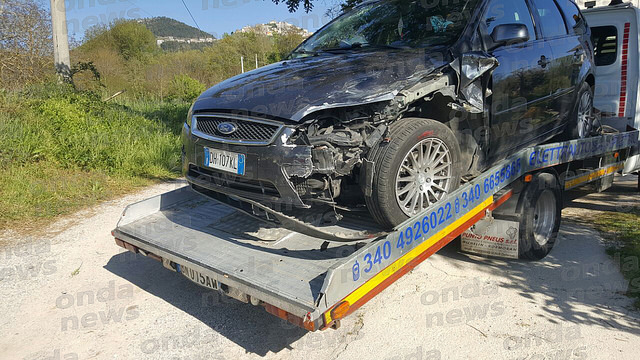 Montesano: scontro tra due auto nella frazione Prato Comune, feriti i conducenti
