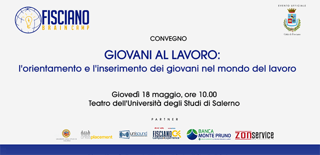 La Banca Monte Pruno all’Università degli Studi di Salerno per il convegno “Giovani al lavoro”