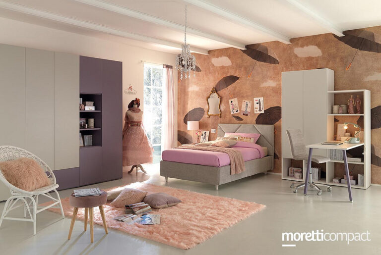 Il Centro Arredo Marotta di Polla pensa ai giovanissimi con le camerette Moretti Compact