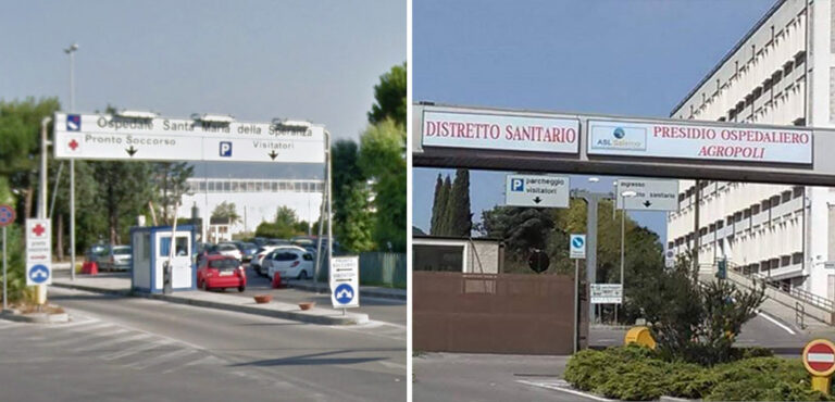 Vincenzo De Luca all’inaugurazione dell’ospedale di Agropoli e della Rianimazione di Battipaglia