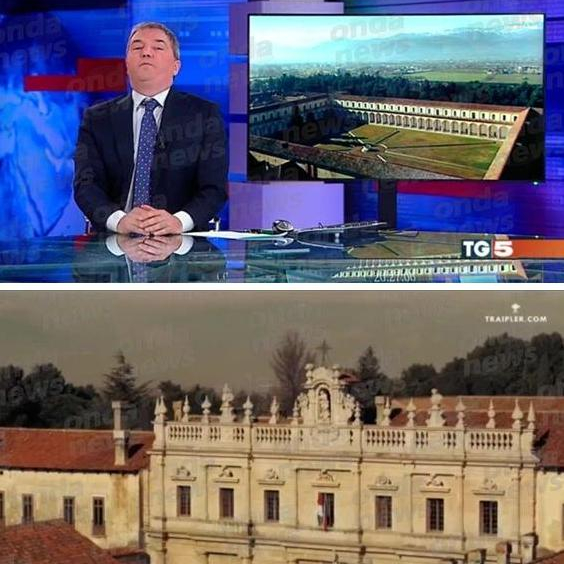 La bellezza della Certosa di Padula protagonista del TG5 con le immagini dall’alto di Traipler
