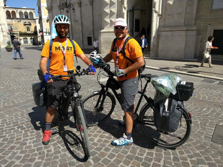 Da Satriano di Lucania in Danimarca in bicicletta per diffondere un messaggio ecologista