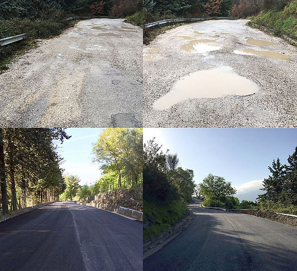 Roscigno: un segnale stradale blocca la riapertura della Strada Provinciale 342