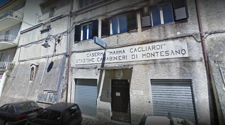 Montesano sulla Marcellana - Stazione Carabinieri