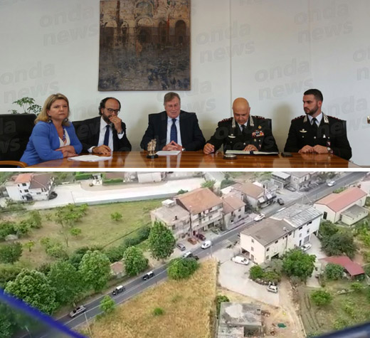 conferenza stampa arresti eboli evidenza