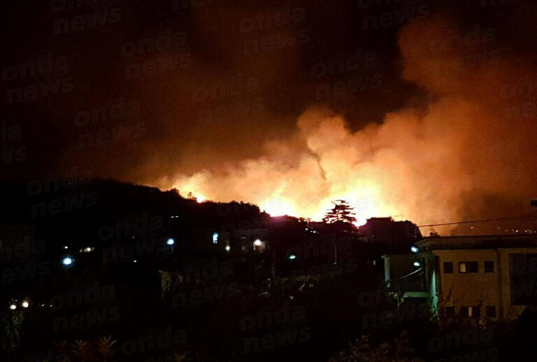 Policastro e San Giovanni a Piro assediati dalle fiamme. Evacuate numerose abitazioni