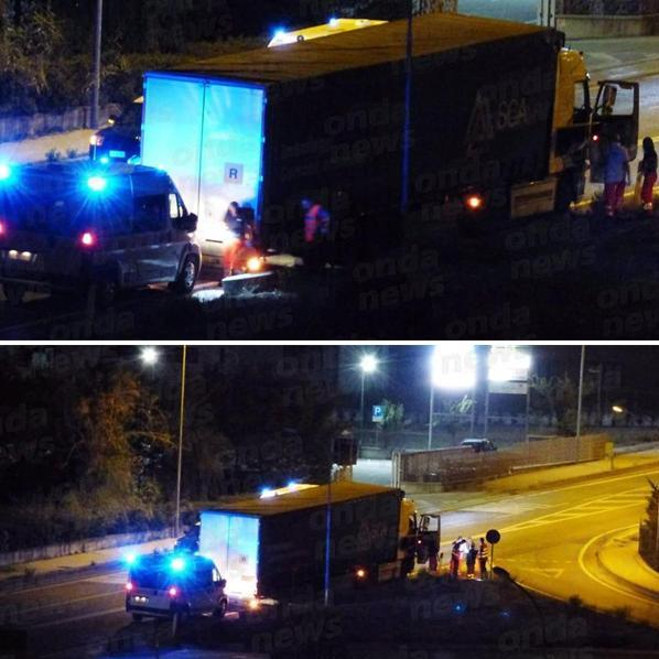 Sosta per ore con il TIR sulla SS95. Camionista trovato senza vita a Tito