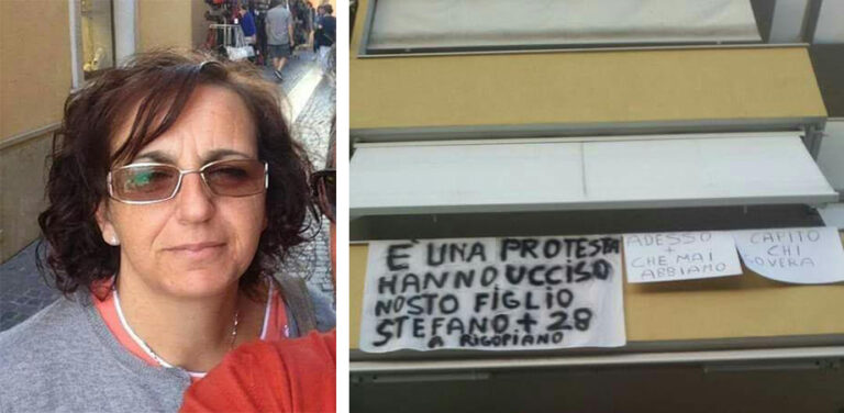 protesta madre feniello