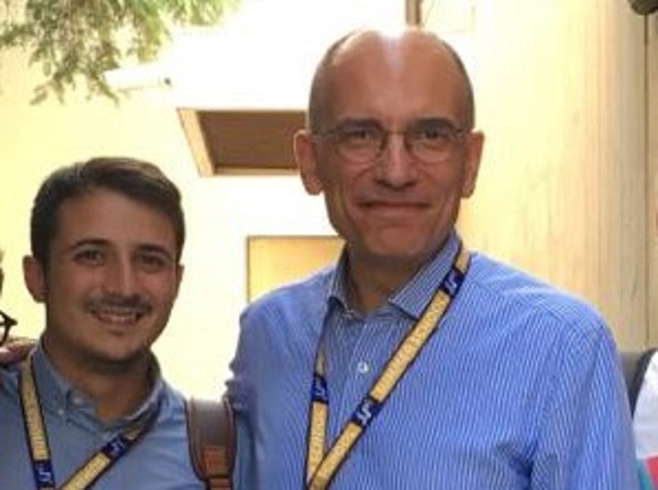 Prodi,Grasso e Bonino alla Scuola di Politiche di Letta.Tra i banchi il caggianese Angelo Lorusso