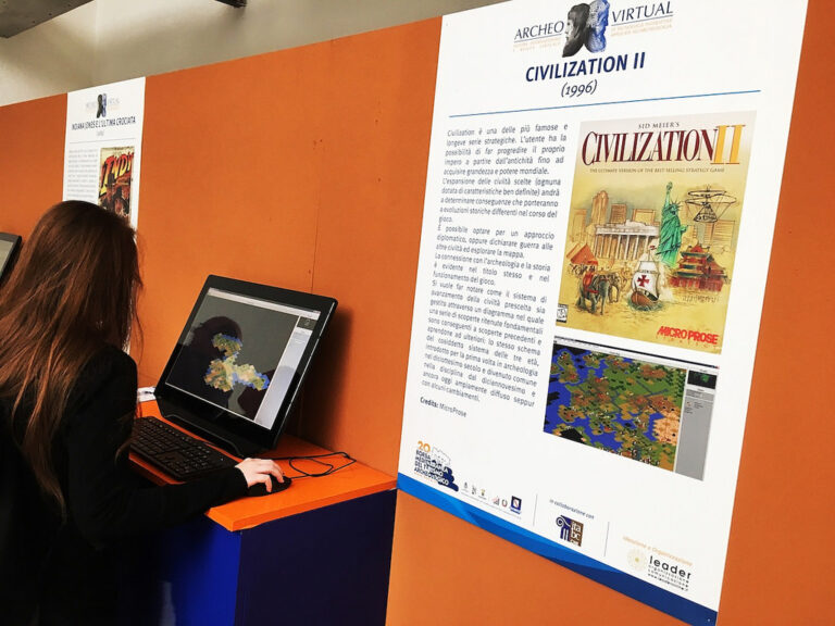 Indiana Jones e Lara Croft incantano i visitatori di ArcheoVirtual alla Borsa Mediterranea del Turismo