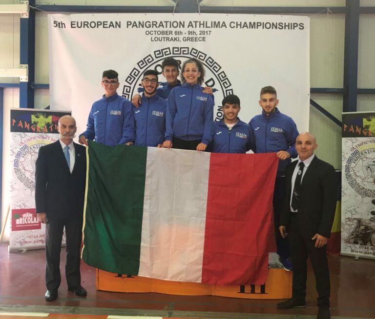 Incetta di medaglie agli Europei di Pangration per la New Kodokan di San Pietro al Tanagro