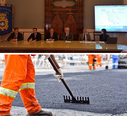 Conferenza stampa Provincia Salerno evidenza