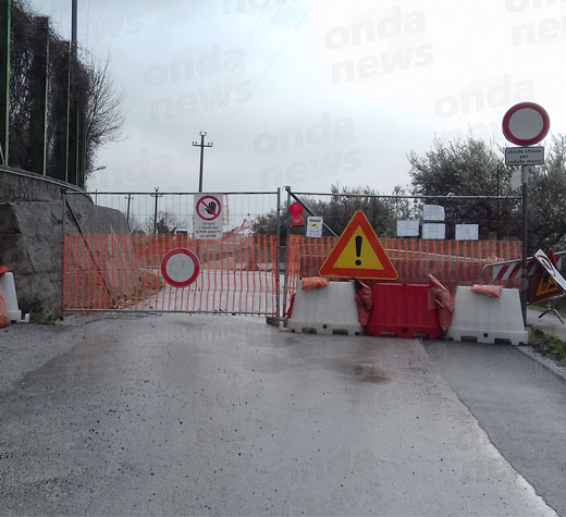 san rufo lavori costone roccioso evidenza