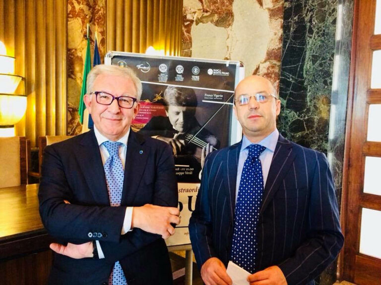 Il violinista Uto Ughi a Salerno. Banca Monte Pruno partner dell’eccezionale e atteso evento