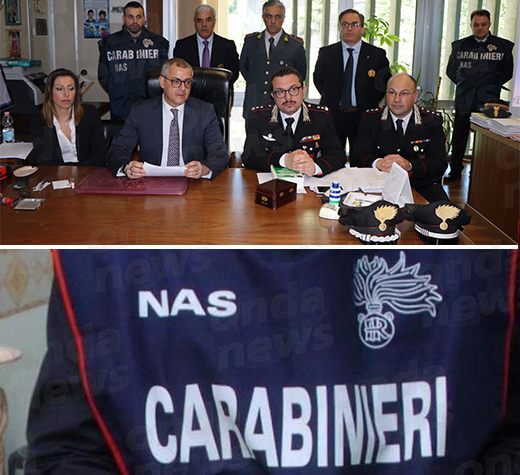 Arresti Potenza Nas evidenza