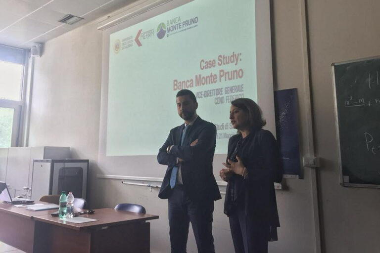 Banca Monte Pruno sale in cattedra. Cono Federico interviene al Master MEFiRM all’Università di Salerno
