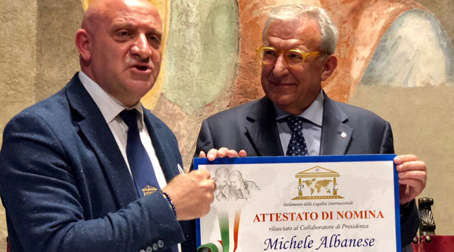 michele-albanese-parlamento-della-legalità-internazionale