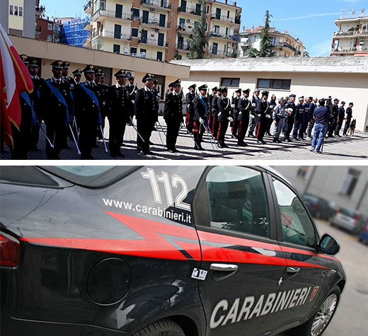 Anniversario carabinieri salerno evidenza