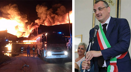 massimo cariello incendio battipaglia