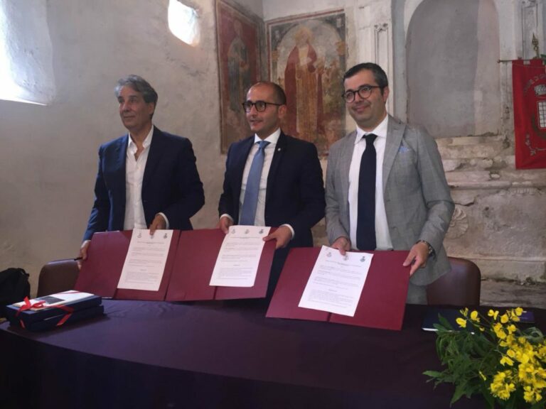 Montesano sulla Marcellana, Orsomarso e Grottaferrata siglano il patto per “Il percorso niliano”