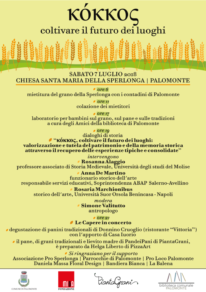 Domani a Palomonte tappa de “I Dialoghi di Storia” della Fondazione MIdA