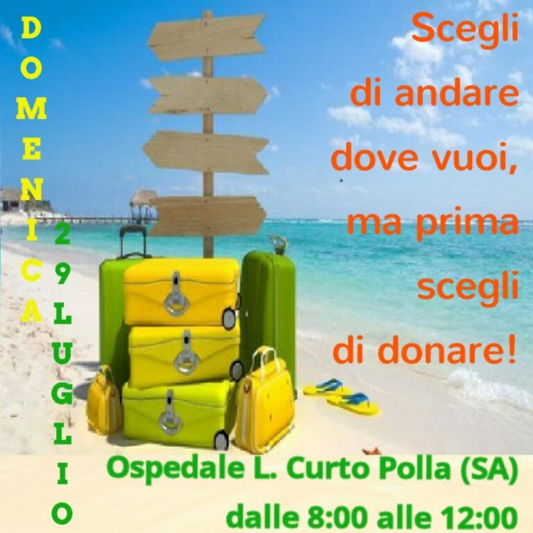Ospedale di Polla. Domani raccolta sangue straordinaria al Centro Trasfusionale