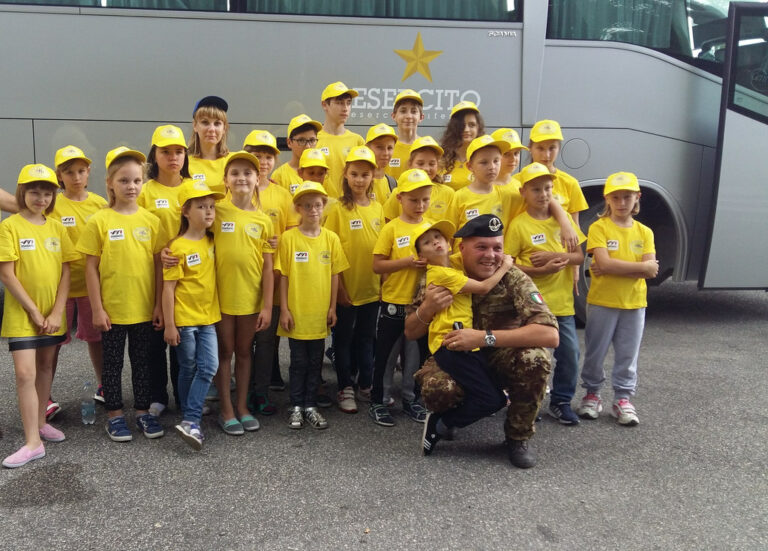 Esercito e solidarietà. Bambini bielorussi in vacanza in Basilicata grazie al supporto dei militari