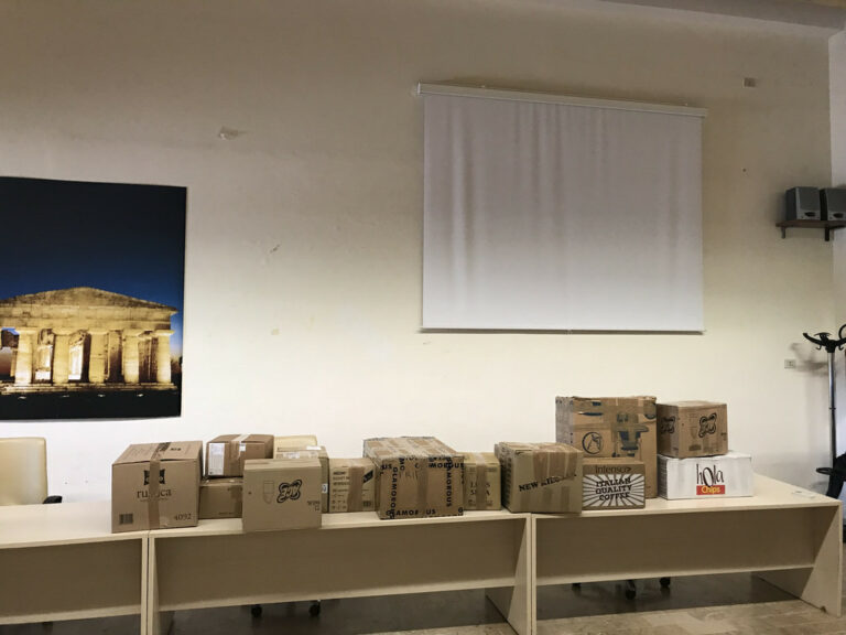 Il Comune di Capaccio Paestum dona aiuti umanitari a sostegno della missione ONU in Libano