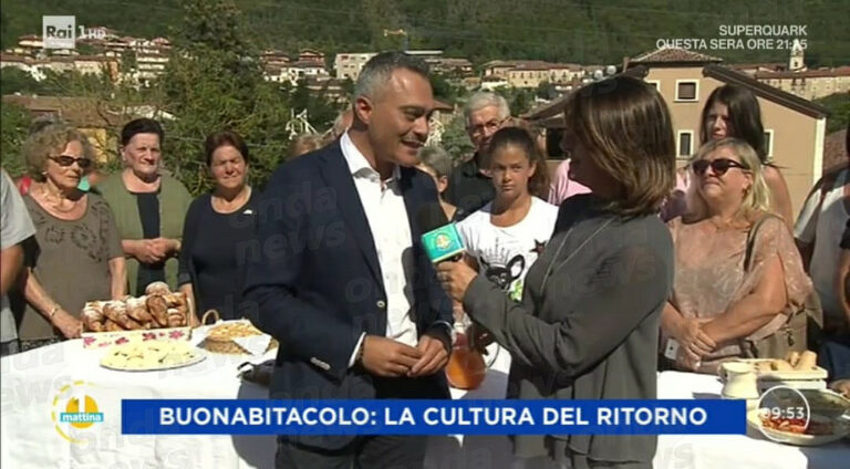 Le tradizioni di Buonabitacolo legate a San Donato protagoniste di “Unomattina Estate” su Raiuno