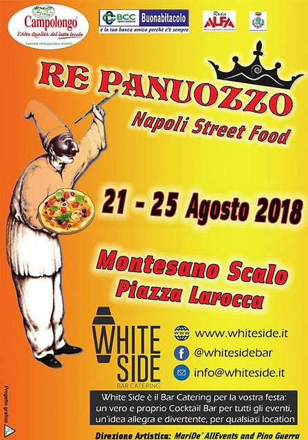 Street-food napoletano, musica e divertimento dal 21 al 25 agosto con “Re Panuozzo” a Montesano Scalo