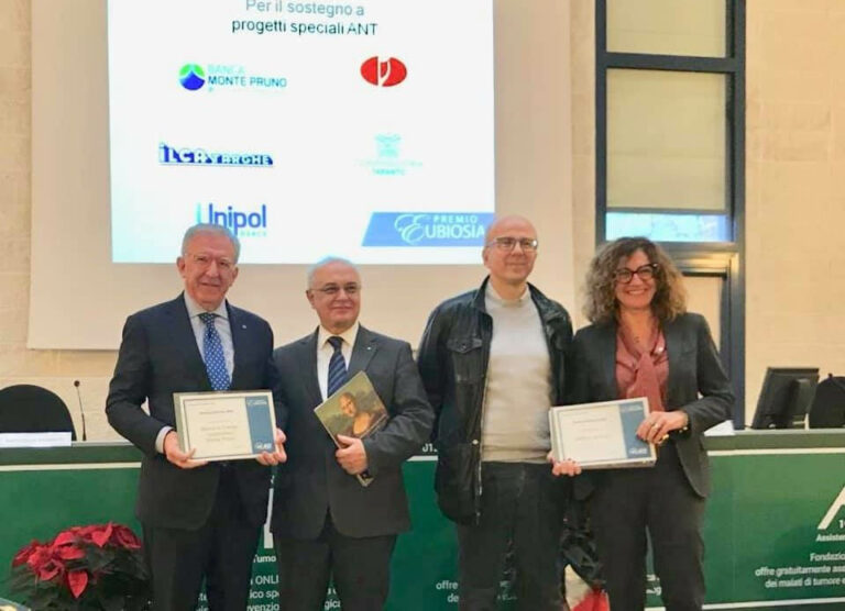 La Banca Monte Pruno riceve a Bologna il Premio “Grande Amico” della Fondazione ANT Onlus