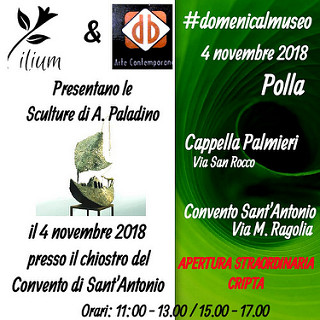 Polla: domani le opere di Antonello Paladino in mostra per l’appuntamento di “Domenica al Museo”