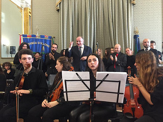 Provincia di Salerno. Al “Concerto degli Auguri” Strianese incontra amministratori e dipendenti