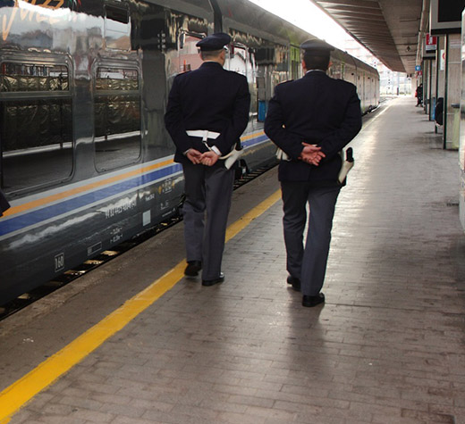 polizia ferroviaria evidenza