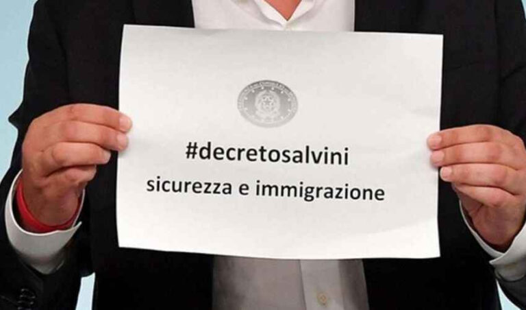 Decreto Sicurezza. L’ARCI Salerno chiede al sindaco Napoli di non osservare le norme