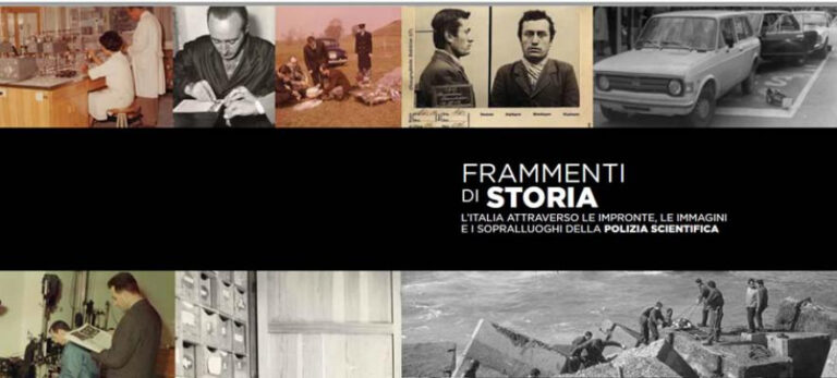 La storia del Paese nella mostra della Polizia Scientifica. Inaugurazione a Salerno il 10 gennaio