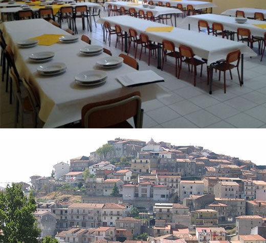 mensa sanza ev