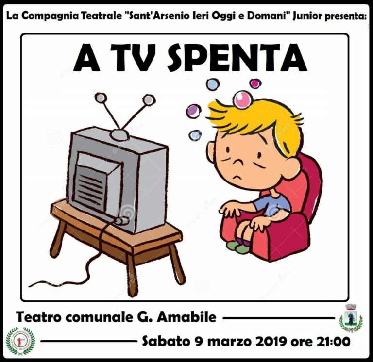 I piccoli allievi della Compagnia “Sant’Arsenio- Ieri, oggi e domani” portano in scena “A Tv spenta”