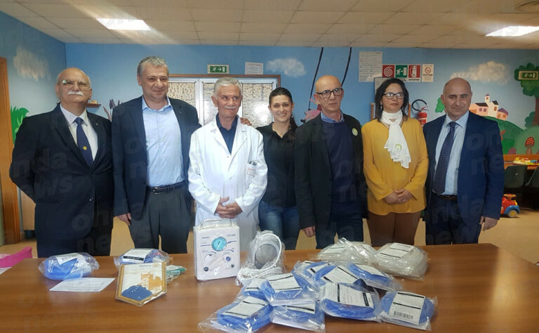 Ospedale di Sapri. L’Associazione Carmine Speranza e il Rotary Club donano un ventilatore neonatale