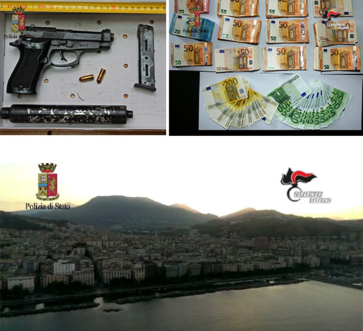 spaccio droga salerno evidenza