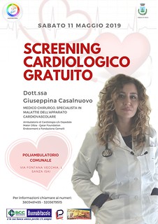 Sanza: l’11 maggio lo screening cardiologico gratuito dell’associazione SApieNZA Onlus