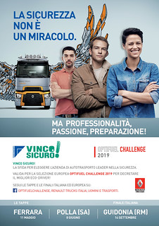 Polla:domani alla Curcio Trasporti la manifestazione internazionale Renault Trucks “Optifuel Challenge”