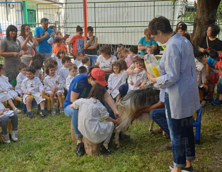 Sant’Arsenio:gli alunni della Scuola dell’Infanzia sperimentano la filiera del latte grazie all’Erbanito