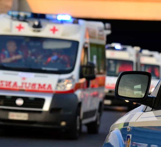 ambulanza polizia ev