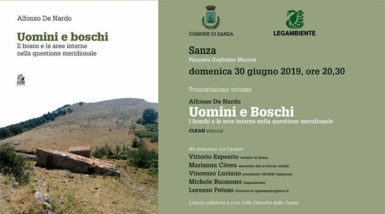 Sanza:domani appuntamento con la lettura collettiva di “Librando” nei vicoli del borgo